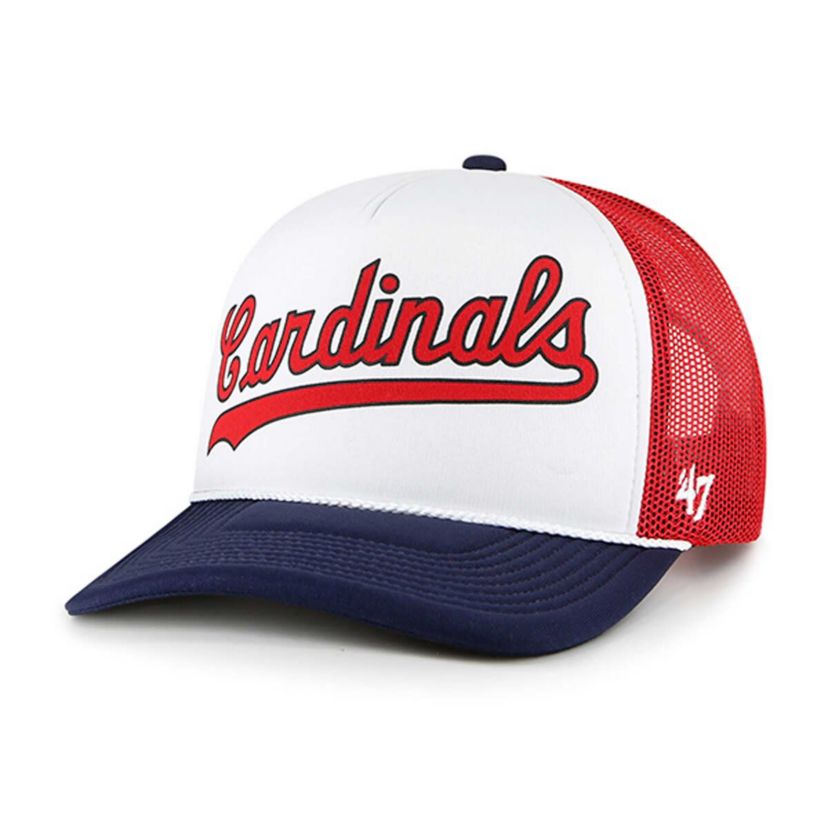 MLB St. Louis Cardinals Foam Front Script Trucker Snapback Hat