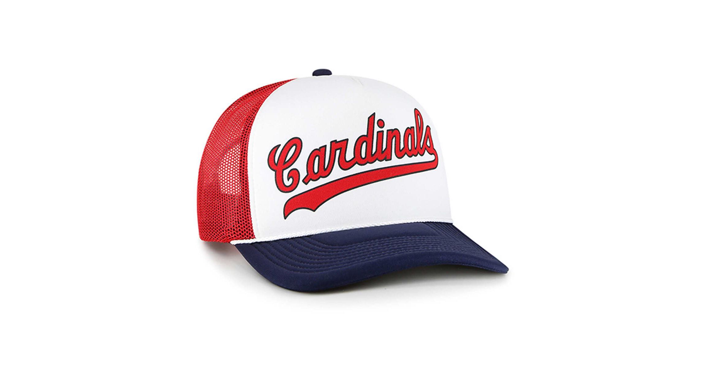 MLB St. Louis Cardinals Foam Front Script Trucker Snapback Hat