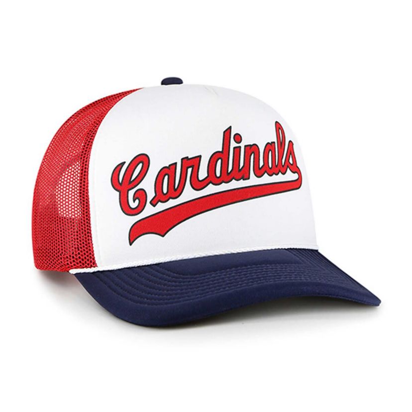 MLB St. Louis Cardinals Foam Front Script Trucker Snapback Hat
