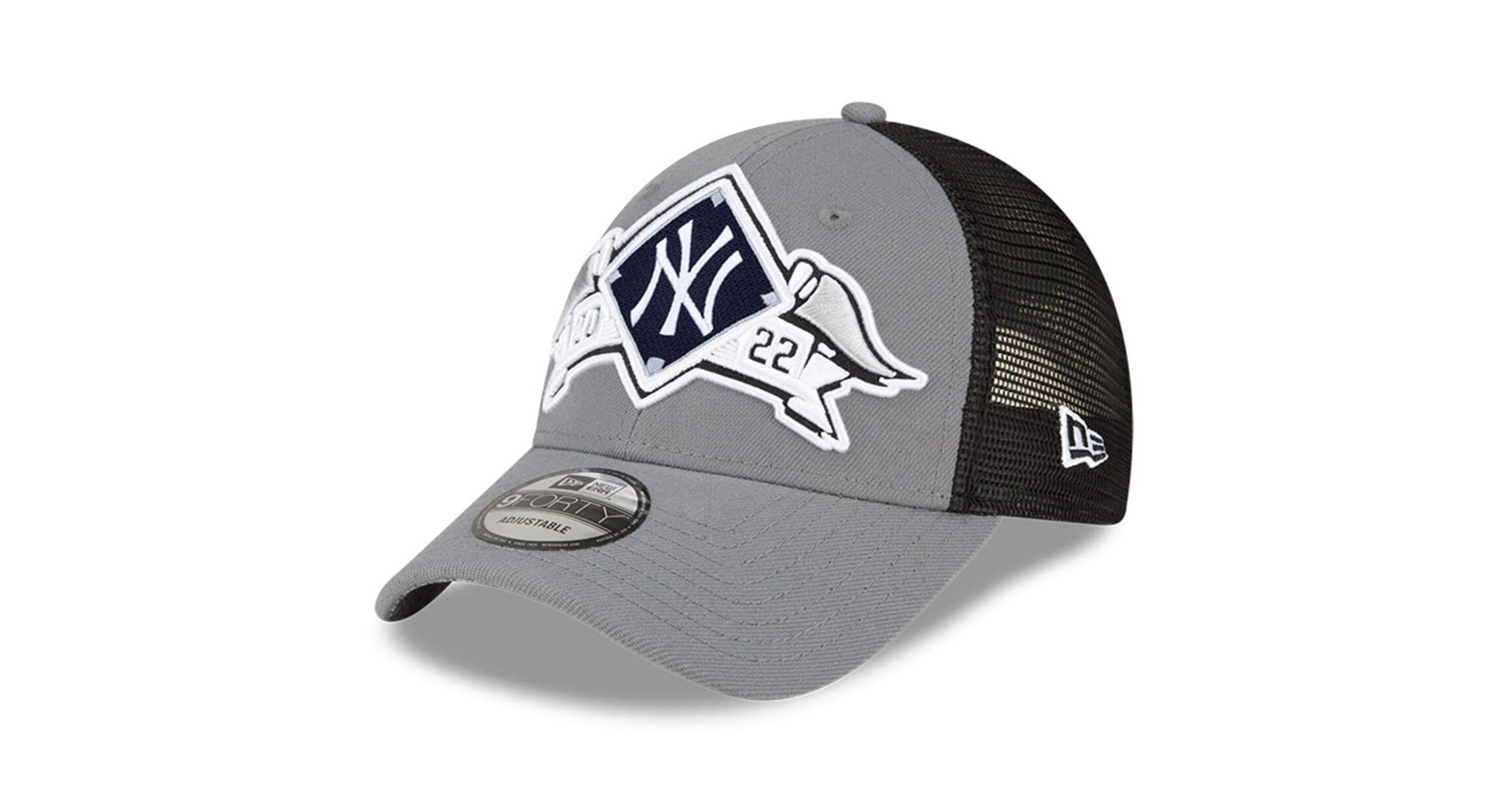 MLB New York Yankees 2022 Division Series Winner Locker Room 9FORTY Snapback Hat