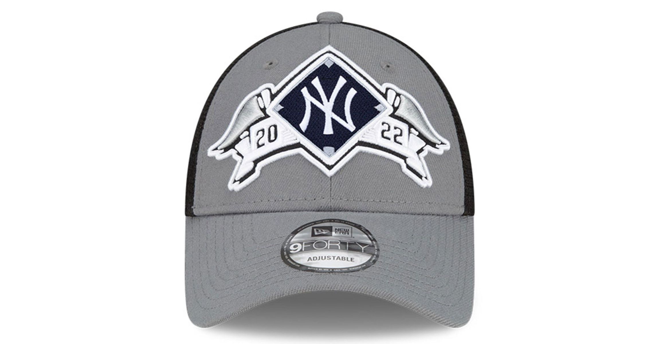 MLB New York Yankees 2022 Division Series Winner Locker Room 9FORTY Snapback Hat