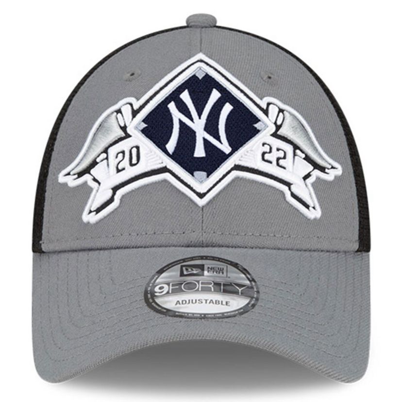 MLB New York Yankees 2022 Division Series Winner Locker Room 9FORTY Snapback Hat
