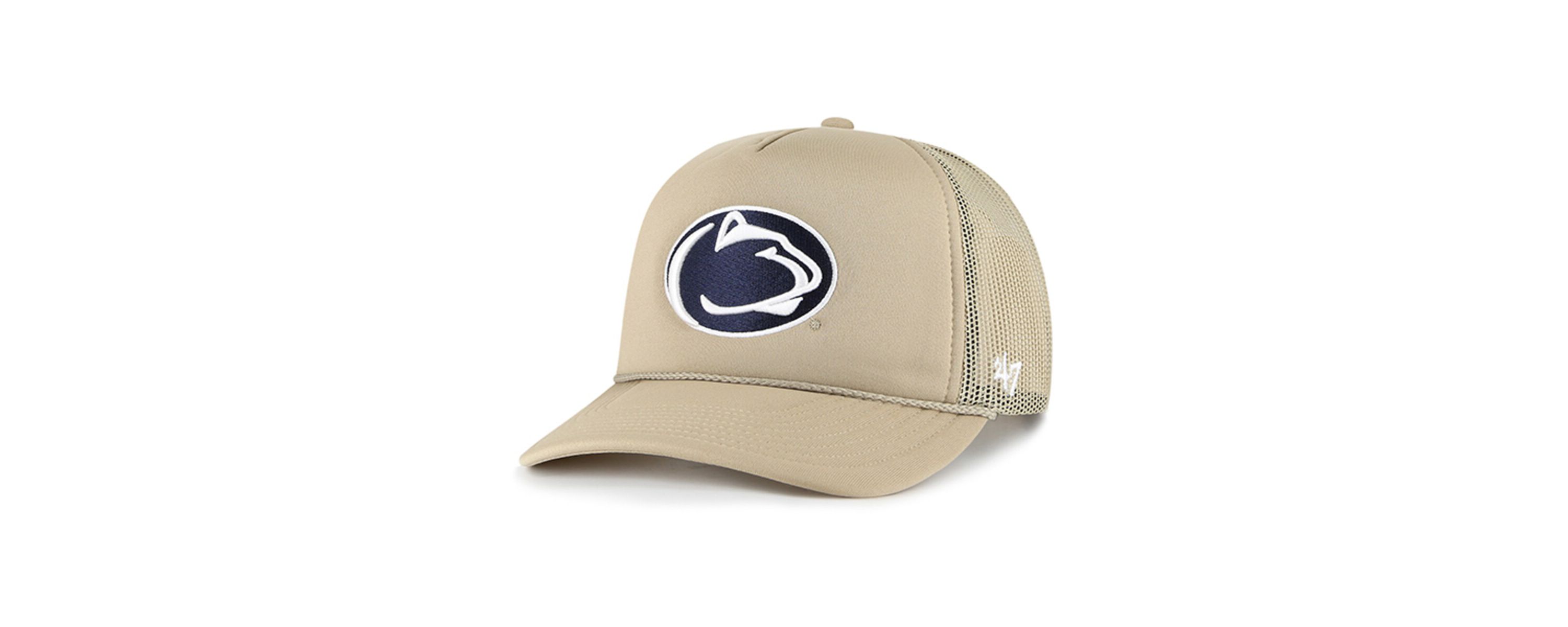 NCAA Penn State Nittany Lions Foam Front Mesh Trucker Snapback Hat