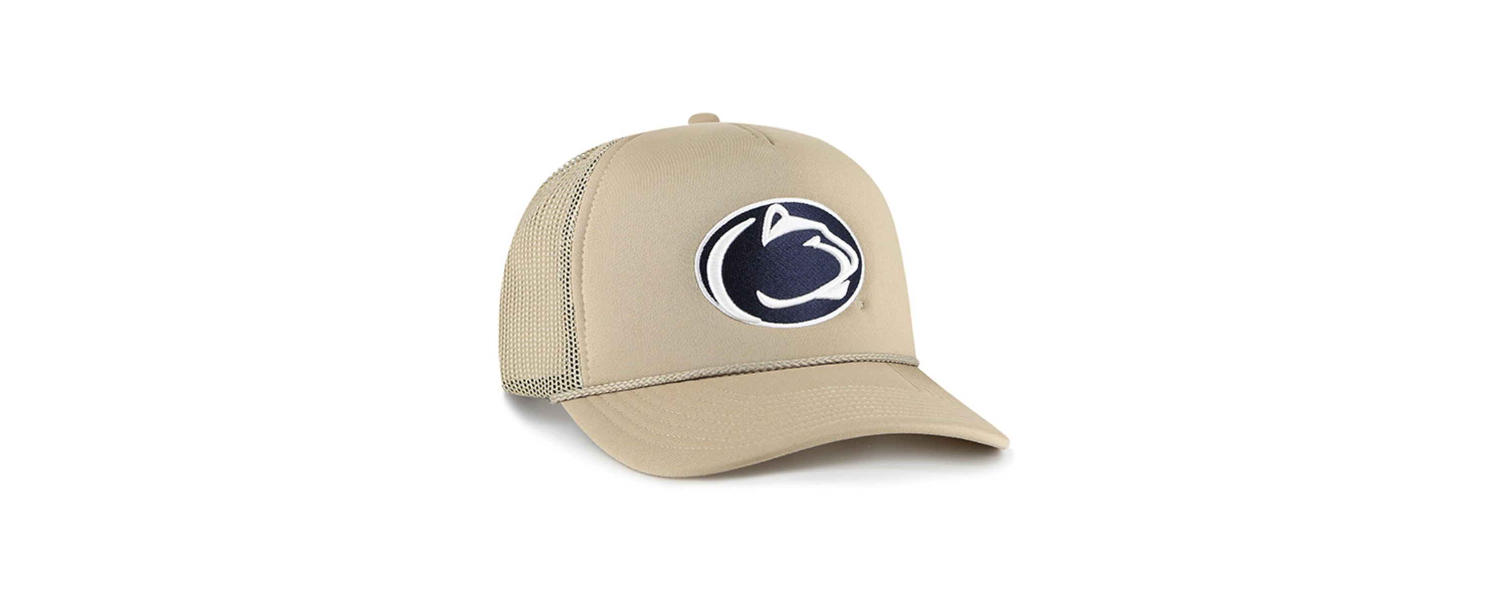 NCAA Penn State Nittany Lions Foam Front Mesh Trucker Snapback Hat