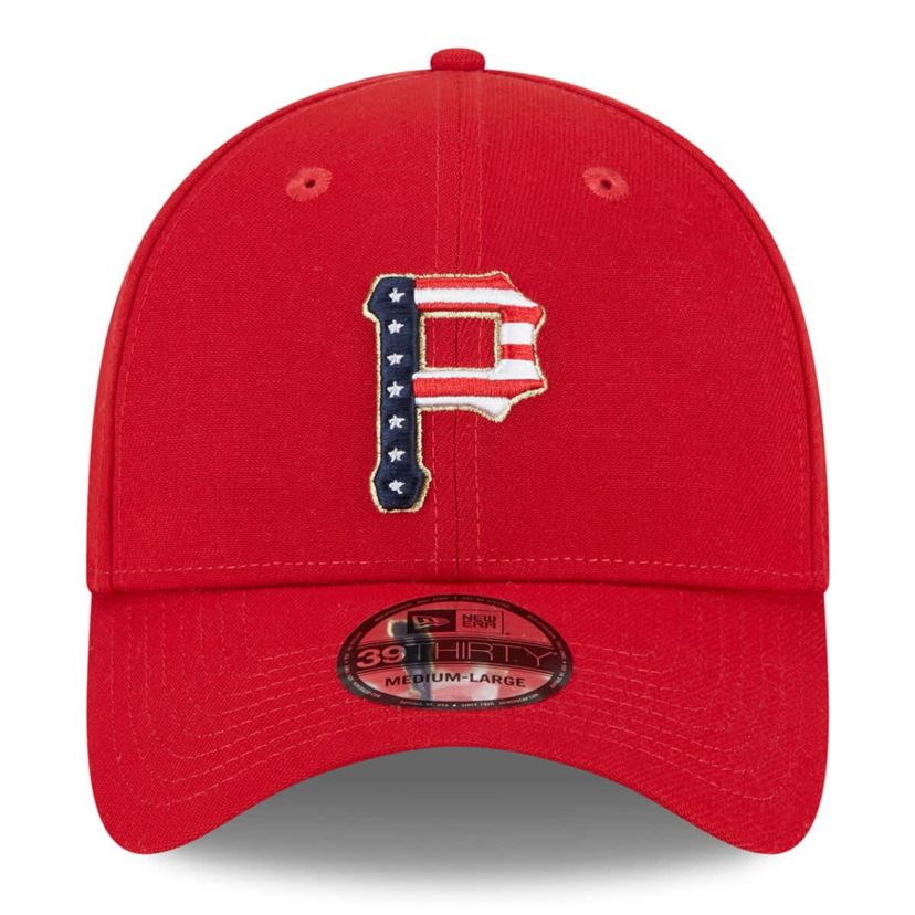 MLB Pittsburgh Pirates 2023 Fourth of July 39THIRTY Flex Hat