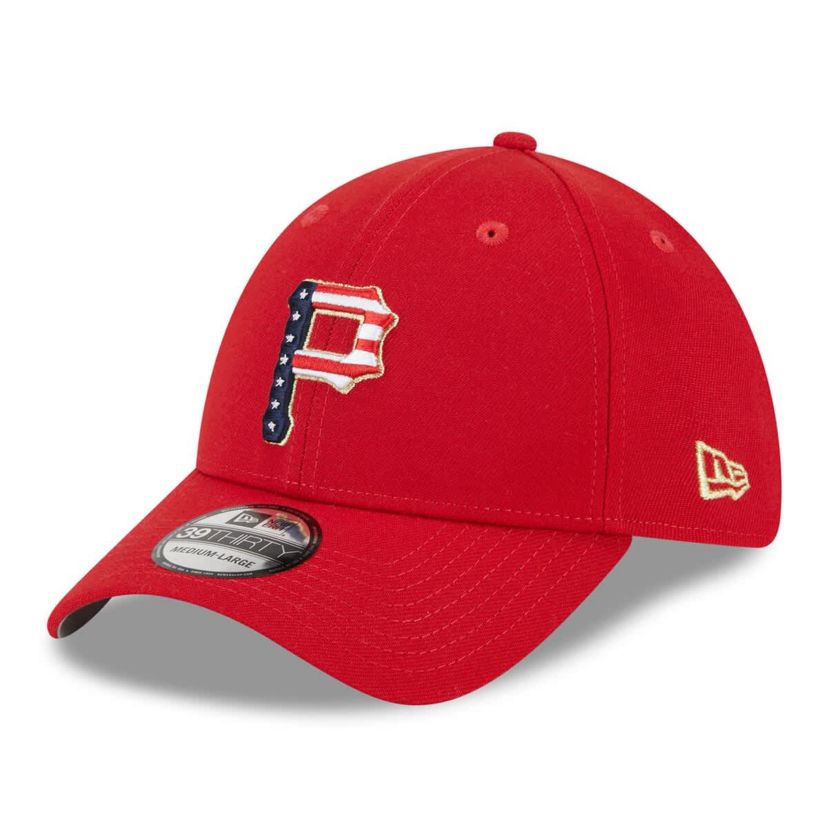 MLB Pittsburgh Pirates 2023 Fourth of July 39THIRTY Flex Hat