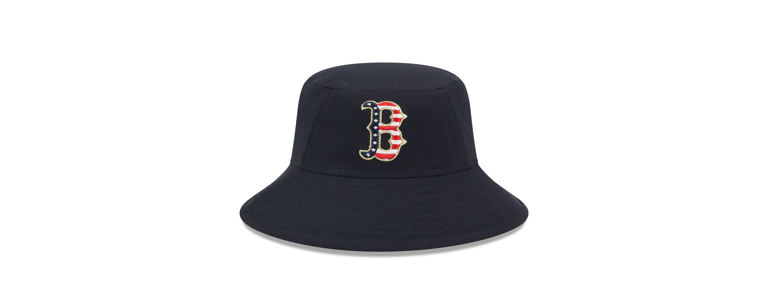 Boston Red Sox MLB Boston Sox 2023 Fourth of July Bucket Hat