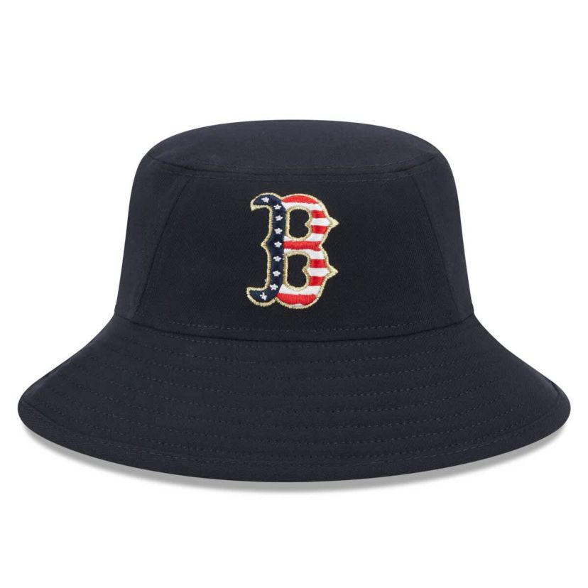 Boston Red Sox MLB Boston Sox 2023 Fourth of July Bucket Hat