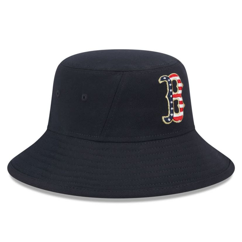 Boston Red Sox MLB Boston Sox 2023 Fourth of July Bucket Hat