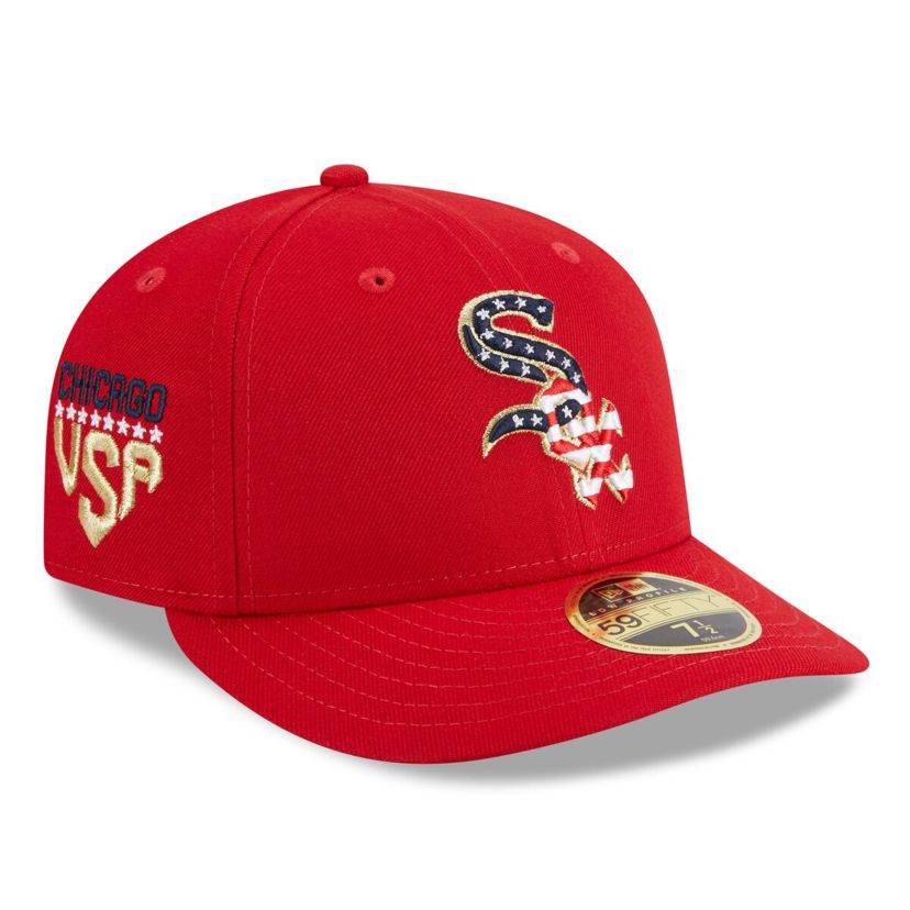 Chicago White Sox MLB Chicago Sox 2023 Fourth of July Low 59FIFTY Fitted Hat