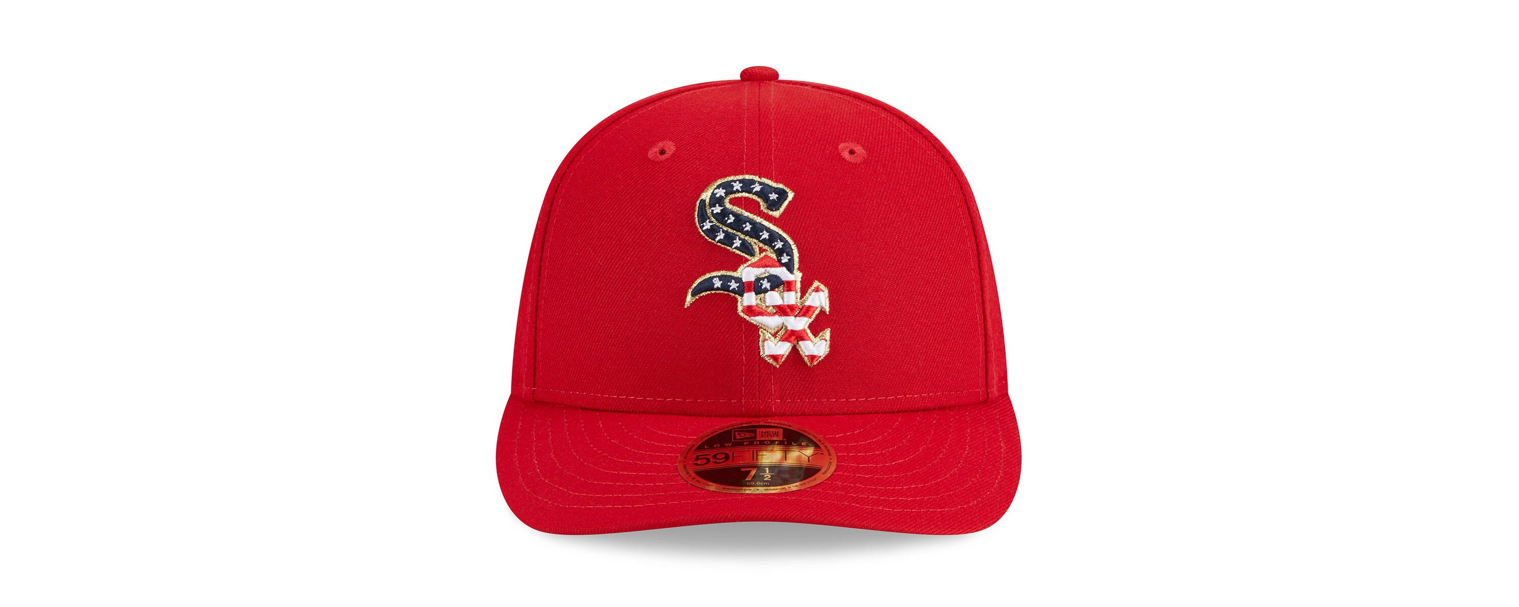 Chicago White Sox MLB Chicago Sox 2023 Fourth of July Low 59FIFTY Fitted Hat