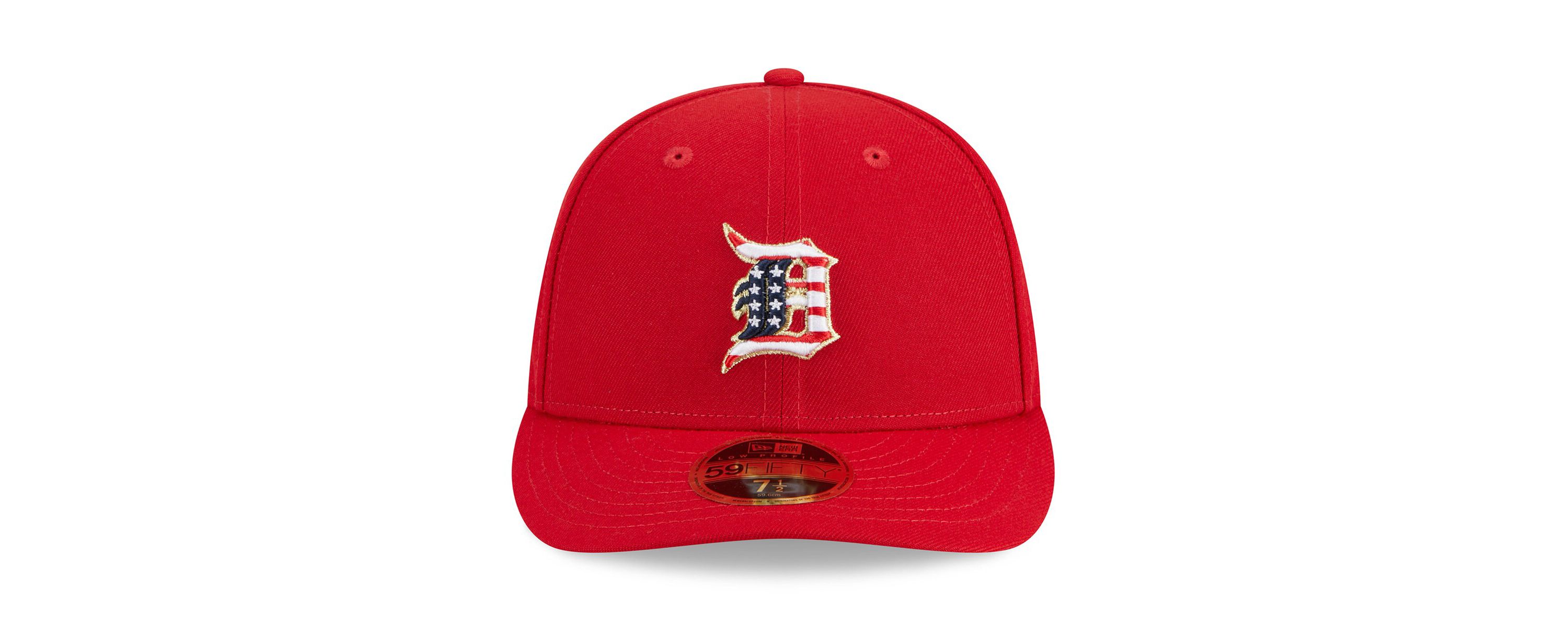 MLB Detroit Tigers 2023 Fourth of July Low 59FIFTY Fitted Hat