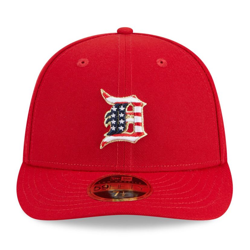MLB Detroit Tigers 2023 Fourth of July Low 59FIFTY Fitted Hat