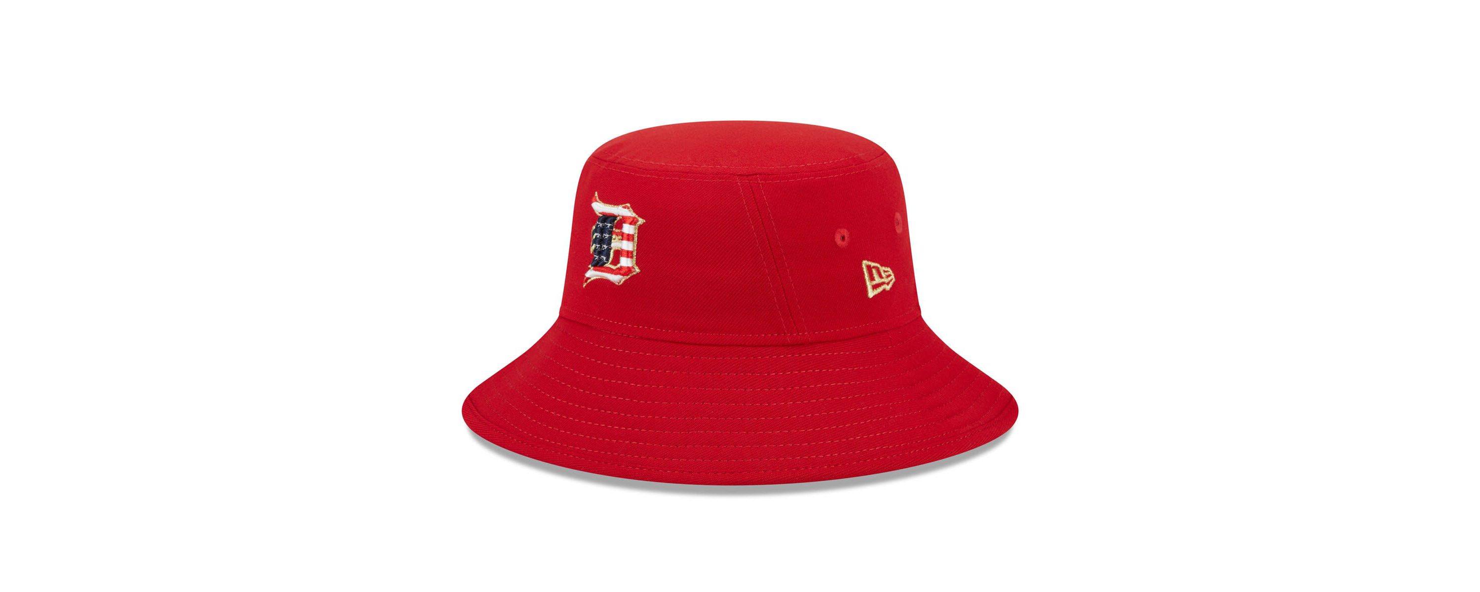 MLB Detroit Tigers 2023 Fourth of July Bucket Hat