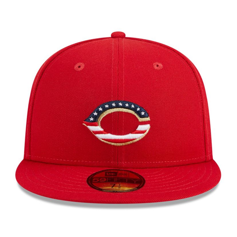 MLB Cincinnati Reds 2023 Fourth of July 59FIFTY Fitted Hat