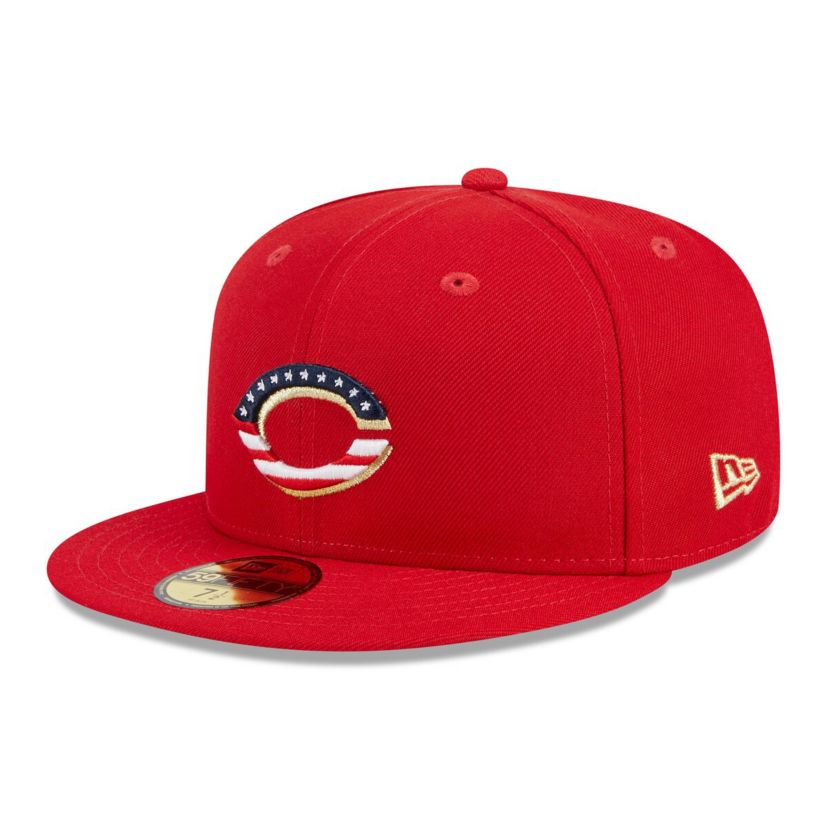 MLB Cincinnati Reds 2023 Fourth of July 59FIFTY Fitted Hat