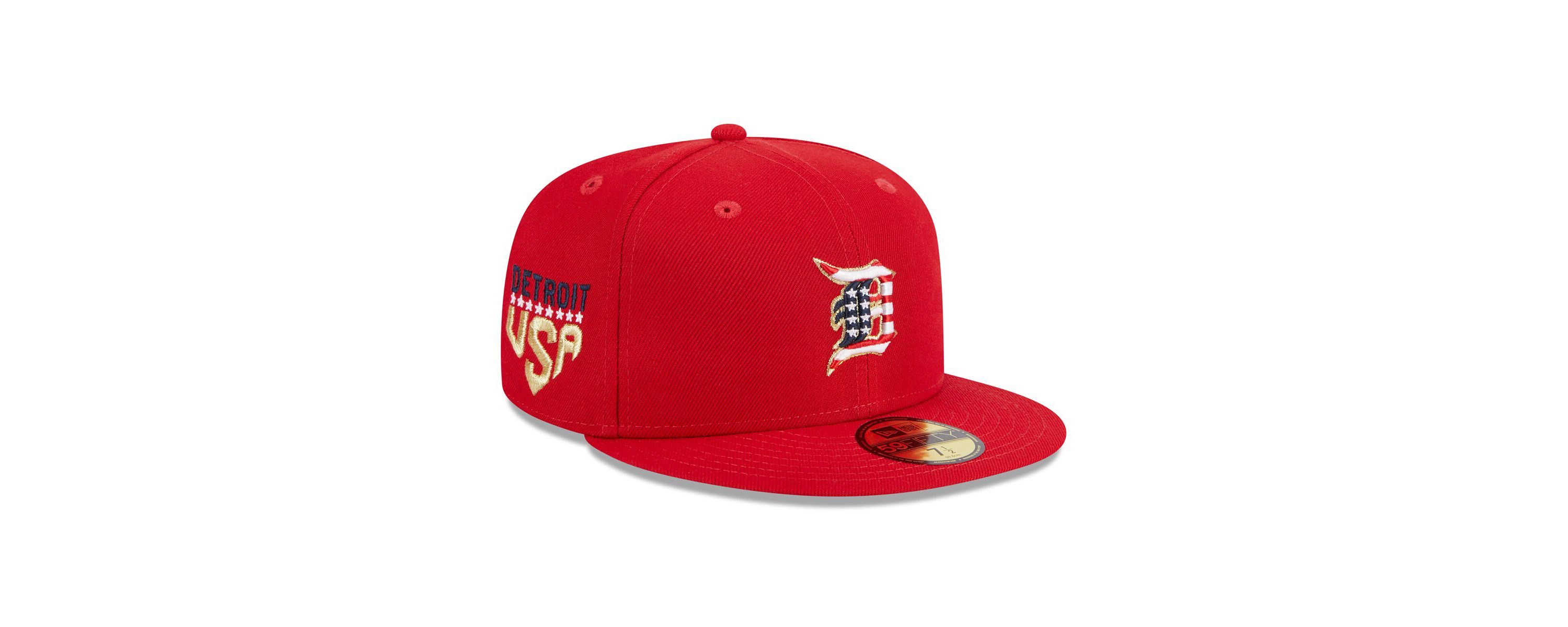 MLB Detroit Tigers 2023 Fourth of July 59FIFTY Fitted Hat