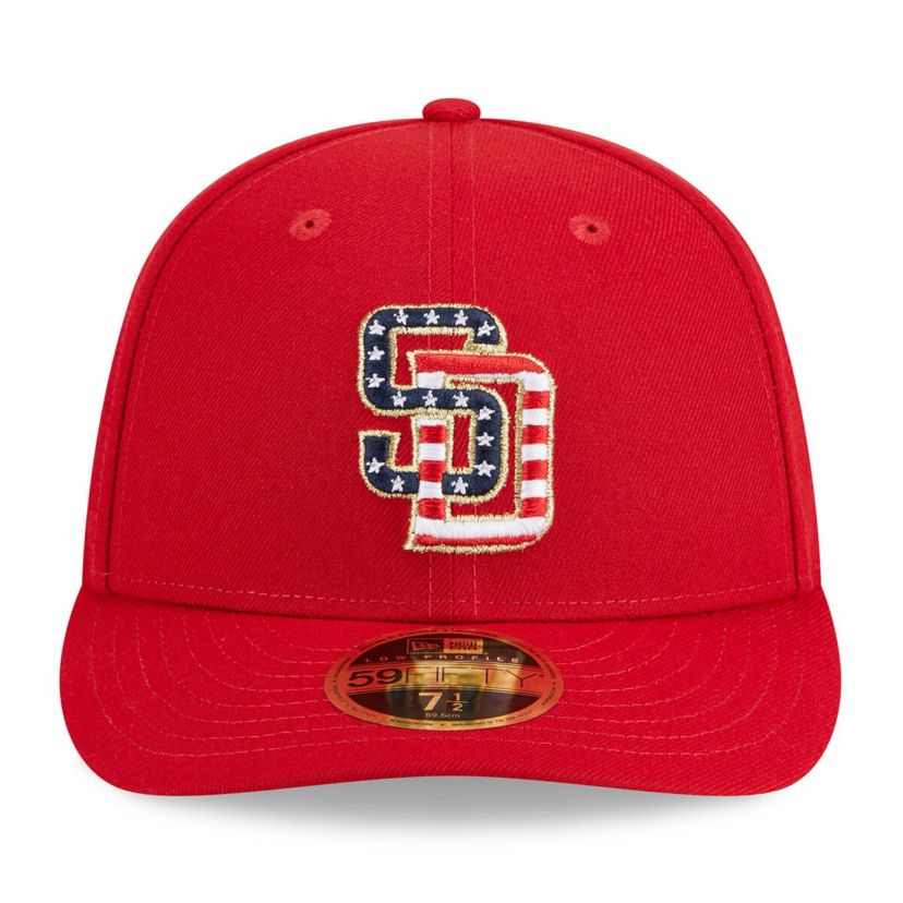 MLB San Diego Padres 2023 Fourth of July Low 59FIFTY Fitted Hat
