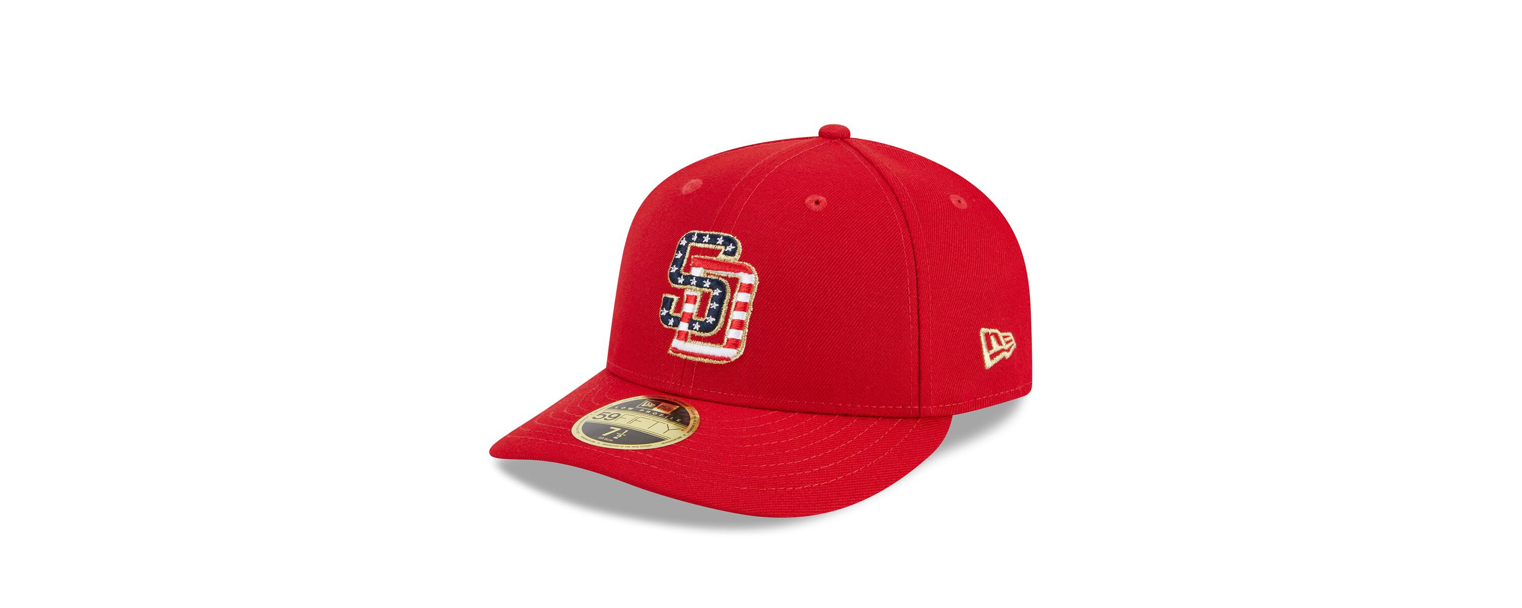 MLB San Diego Padres 2023 Fourth of July Low 59FIFTY Fitted Hat