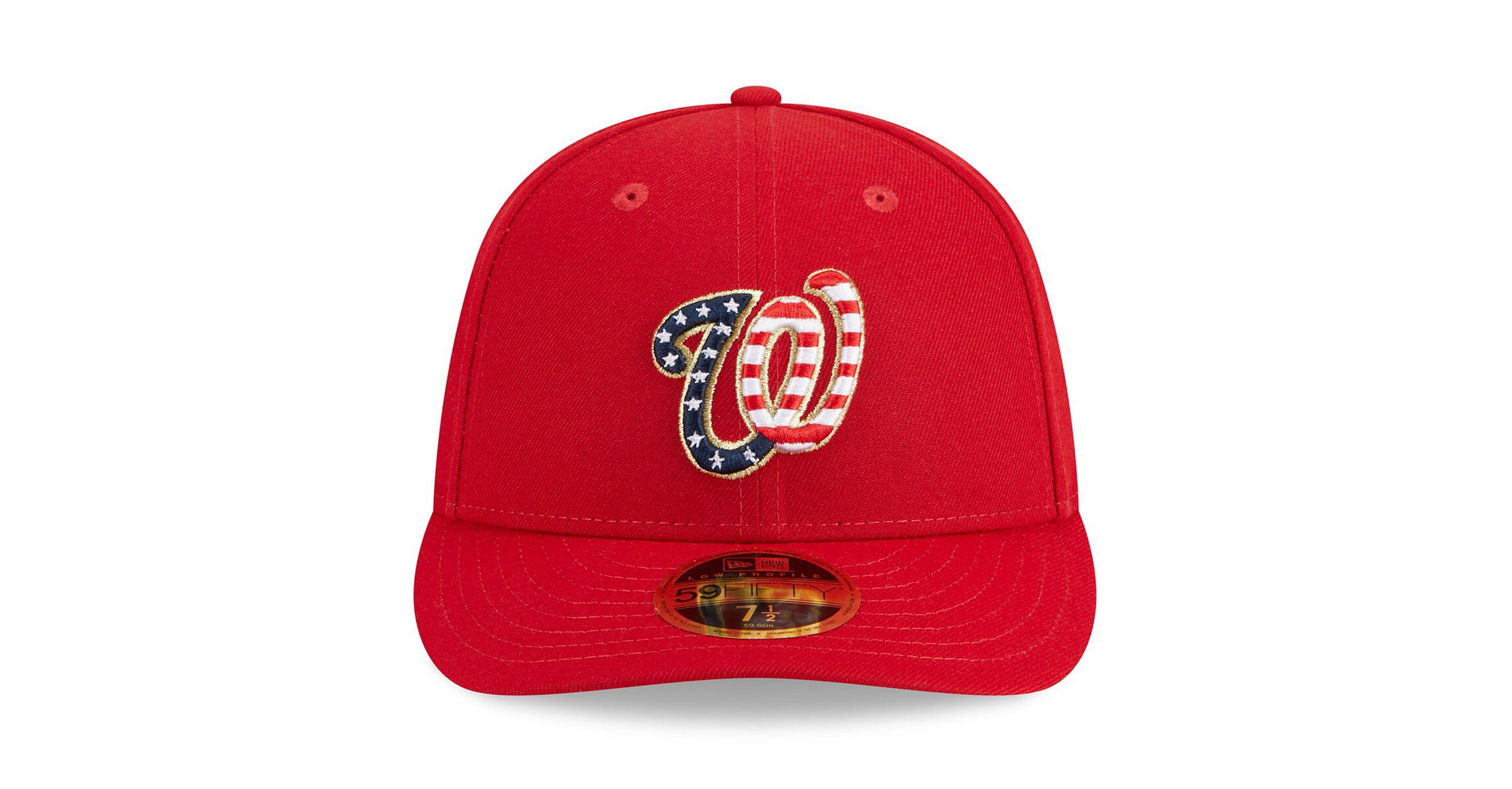 MLB Washington Nationals 2023 Fourth of July Low 59FIFTY Fitted Hat