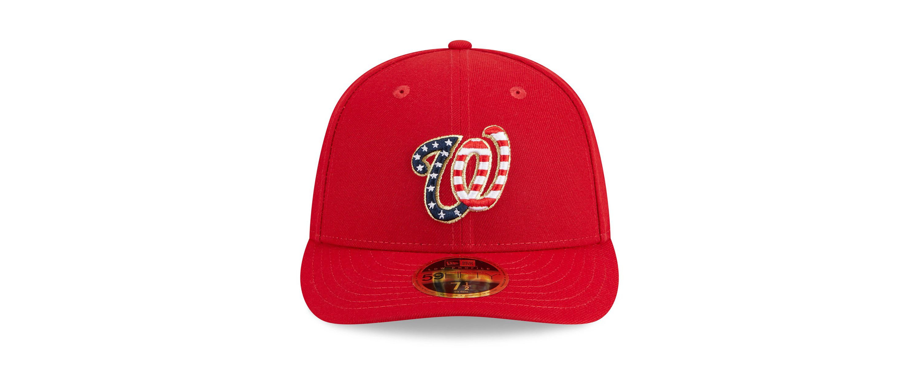 MLB Washington Nationals 2023 Fourth of July Low 59FIFTY Fitted Hat