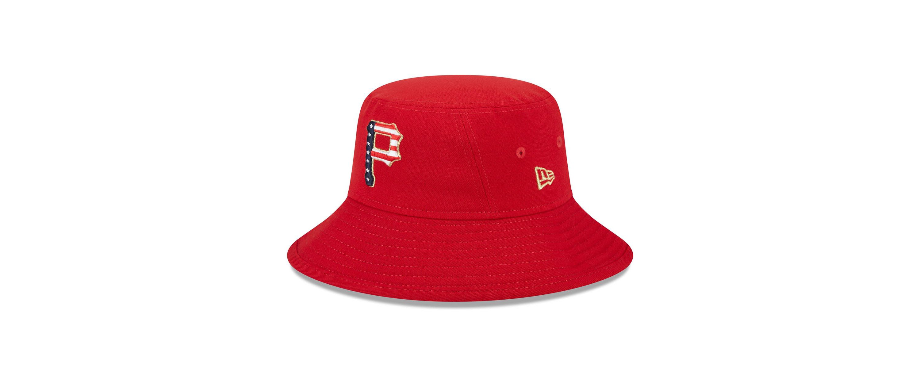 MLB Pittsburgh Pirates 2023 Fourth of July Bucket Hat