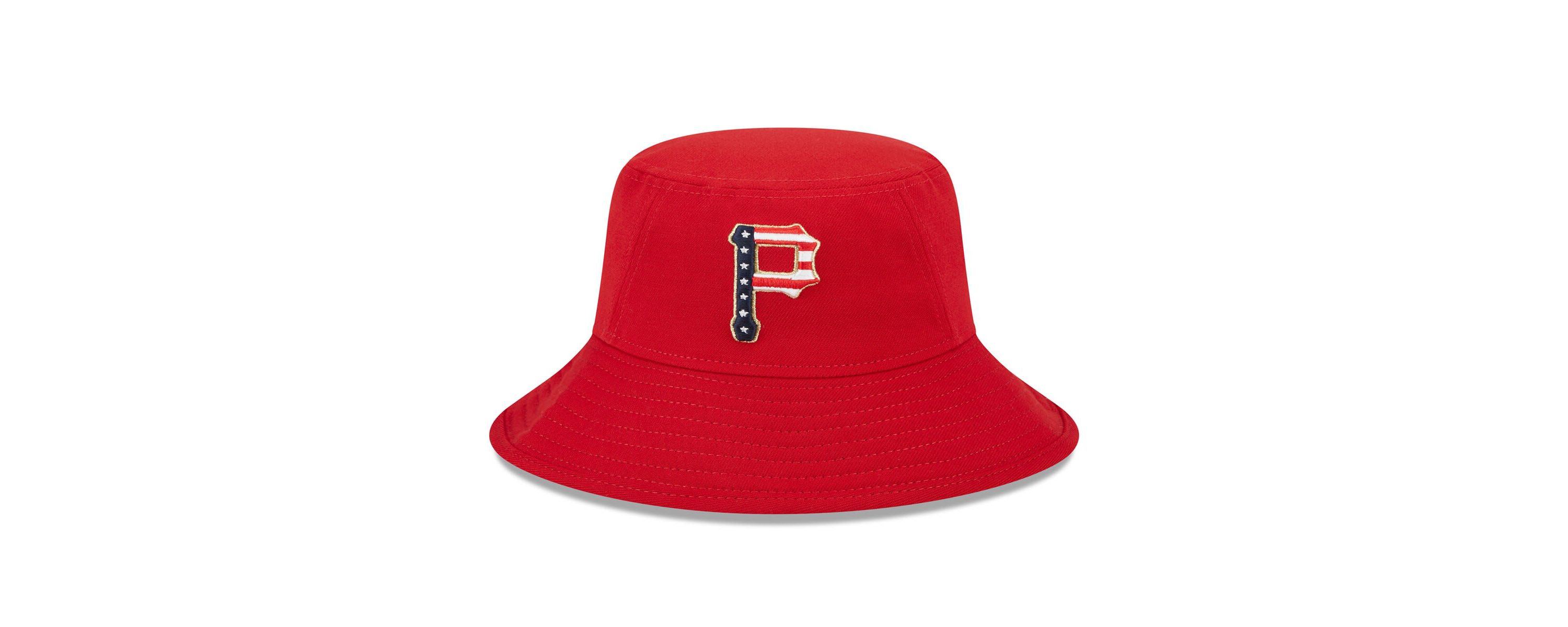 MLB Pittsburgh Pirates 2023 Fourth of July Bucket Hat