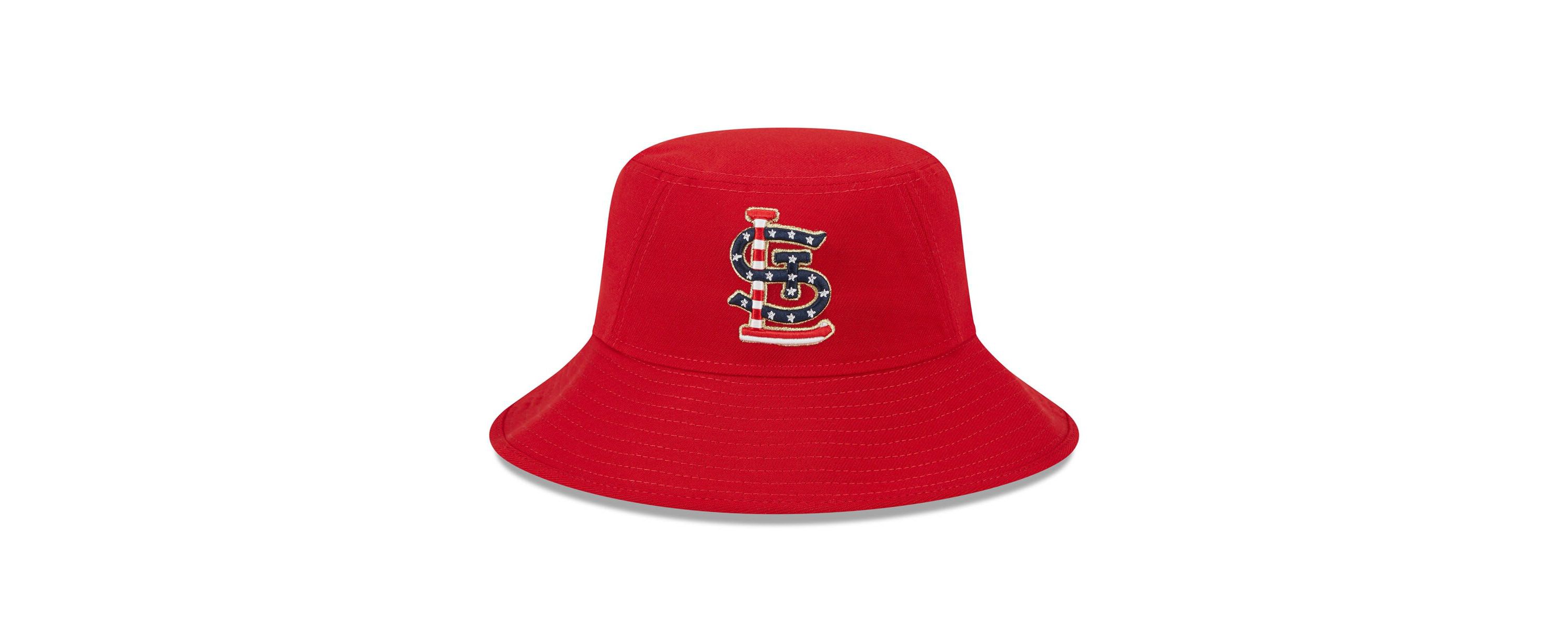 MLB St. Louis Cardinals 2023 Fourth of July Bucket Hat