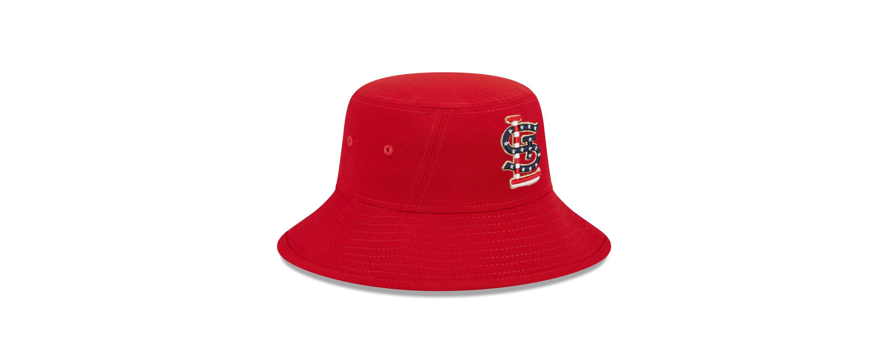 MLB St. Louis Cardinals 2023 Fourth of July Bucket Hat