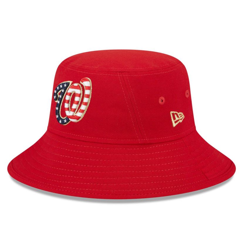 MLB Washington Nationals 2023 Fourth of July Bucket Hat
