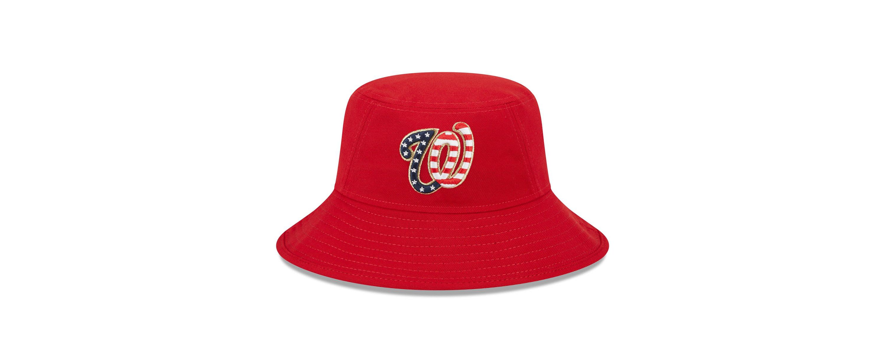 MLB Washington Nationals 2023 Fourth of July Bucket Hat
