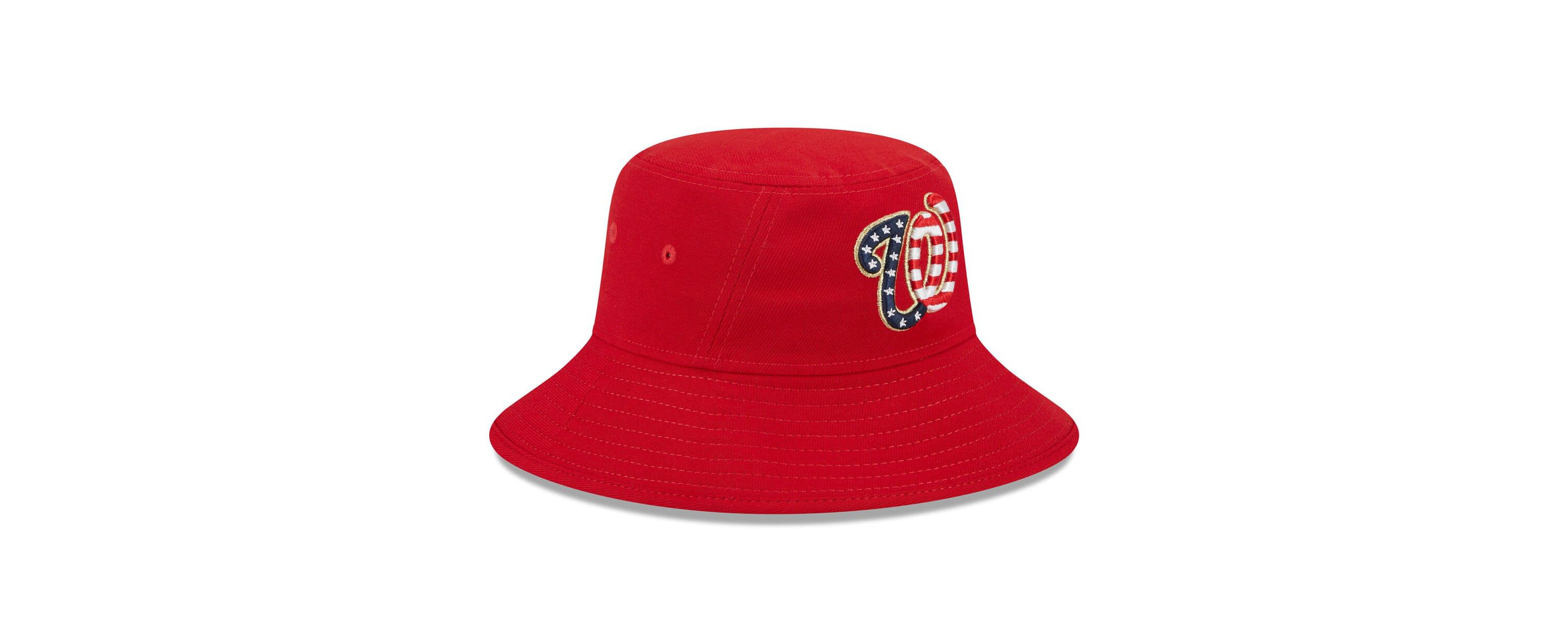 MLB Washington Nationals 2023 Fourth of July Bucket Hat