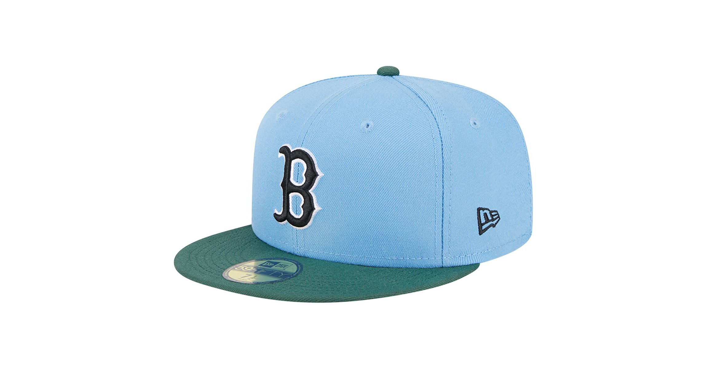 Boston Red Sox MLB Sky Blue/Cilantro Boston Sox 2007 World Series 59FIFTY Fitted Hat