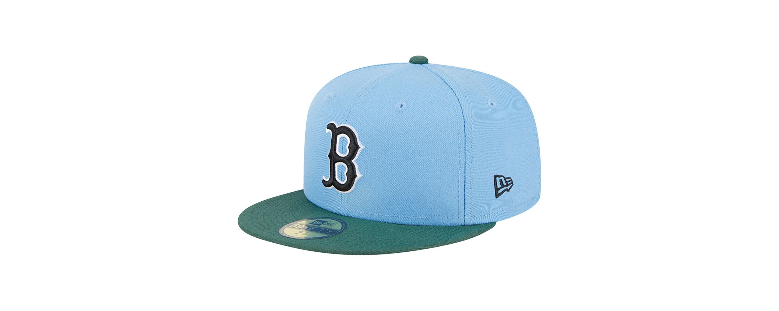 Boston Red Sox MLB Sky Blue/Cilantro Boston Sox 2007 World Series 59FIFTY Fitted Hat