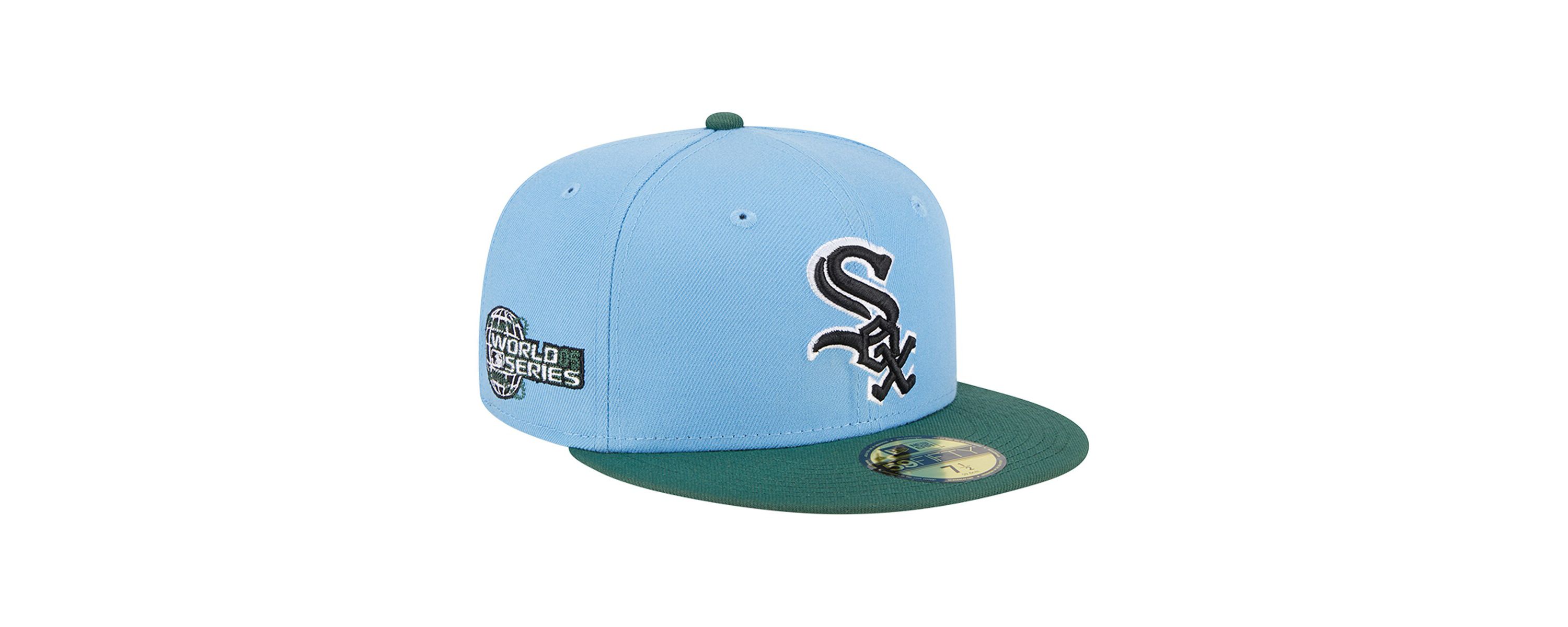 Chicago White Sox MLB Sky Blue/Cilantro Chicago Sox 2005 World Series 59FIFTY Fitted Hat