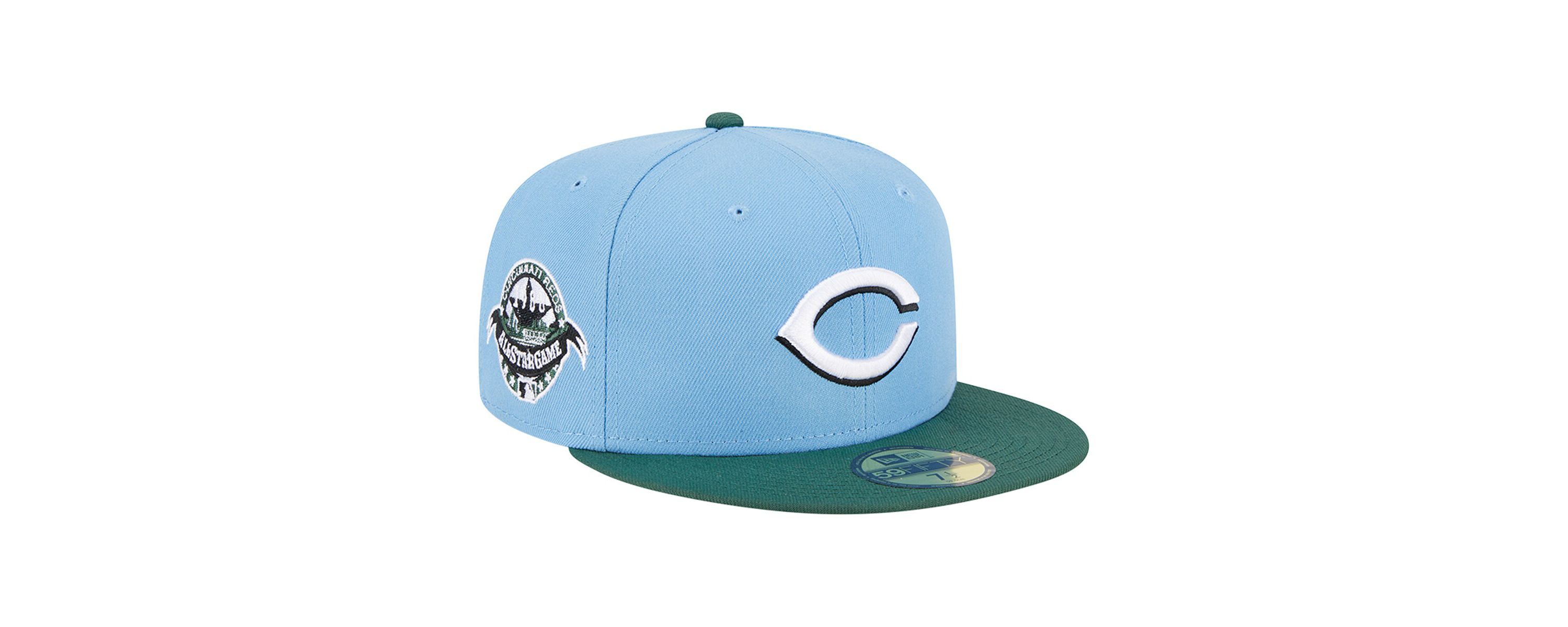 MLB Sky Blue/Cilantro Cincinnati Reds 1988 MLB All-Star Game 59FIFTY Fitted Hat
