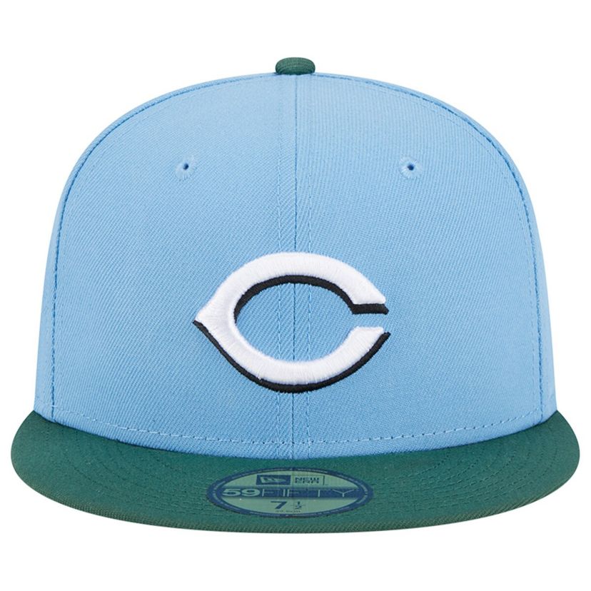 MLB Sky Blue/Cilantro Cincinnati Reds 1988 MLB All-Star Game 59FIFTY Fitted Hat