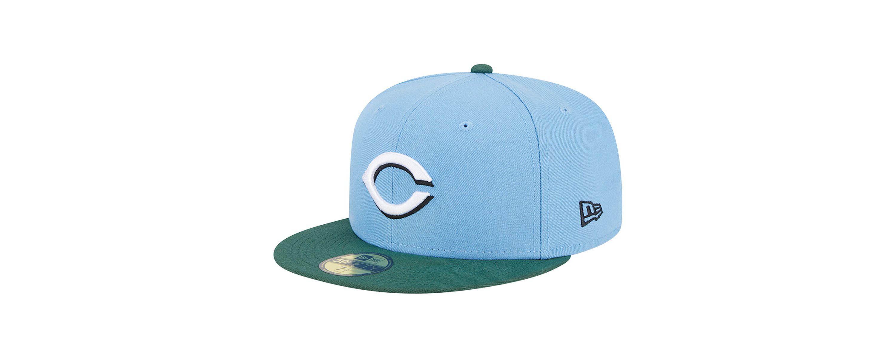 MLB Sky Blue/Cilantro Cincinnati Reds 1988 MLB All-Star Game 59FIFTY Fitted Hat