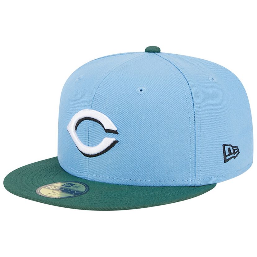 MLB Sky Blue/Cilantro Cincinnati Reds 1988 MLB All-Star Game 59FIFTY Fitted Hat