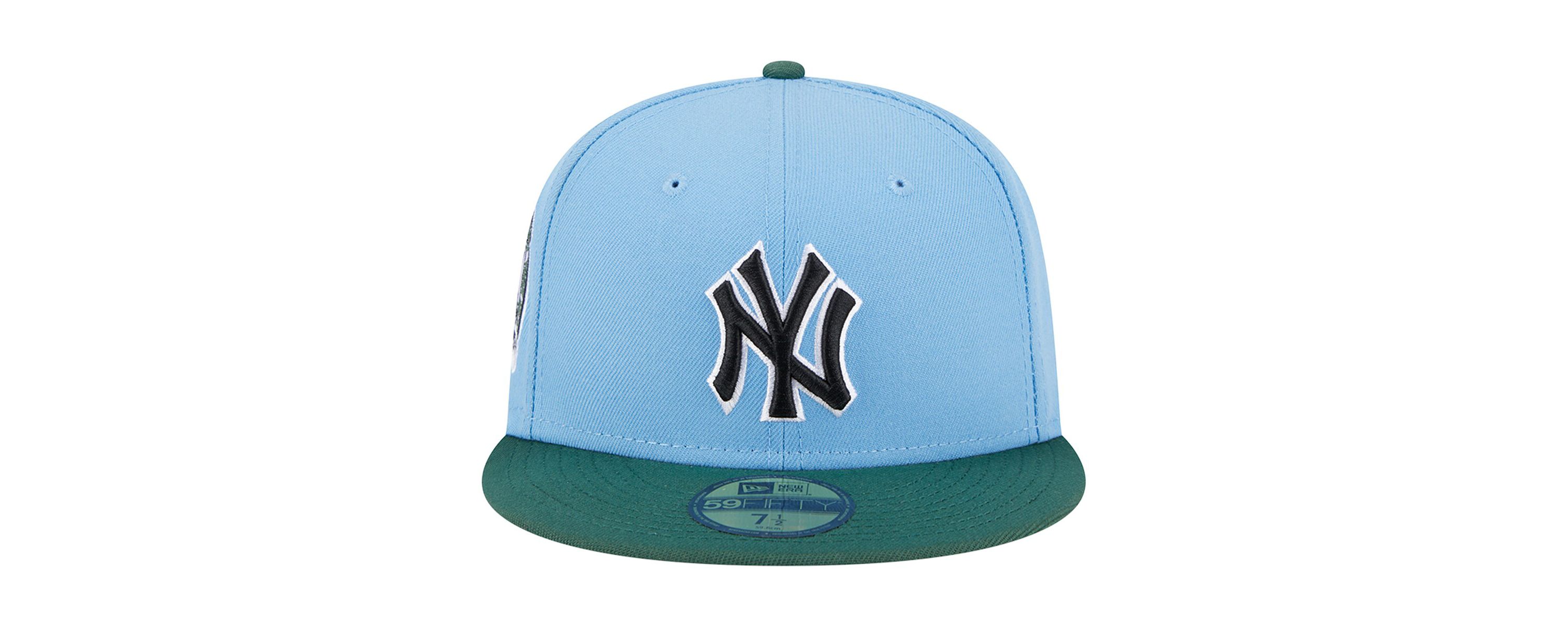 MLB Sky Blue/Cilantro New York Yankees 2000 Subway Series 59FIFTY Fitted Hat