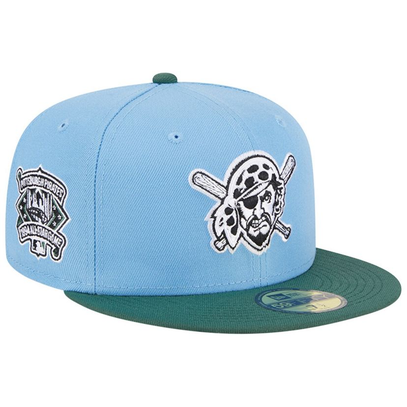 MLB Sky Blue/Cilantro Pittsburgh Pirates 1994 MLB All-Star Game 59FIFTY Fitted Hat