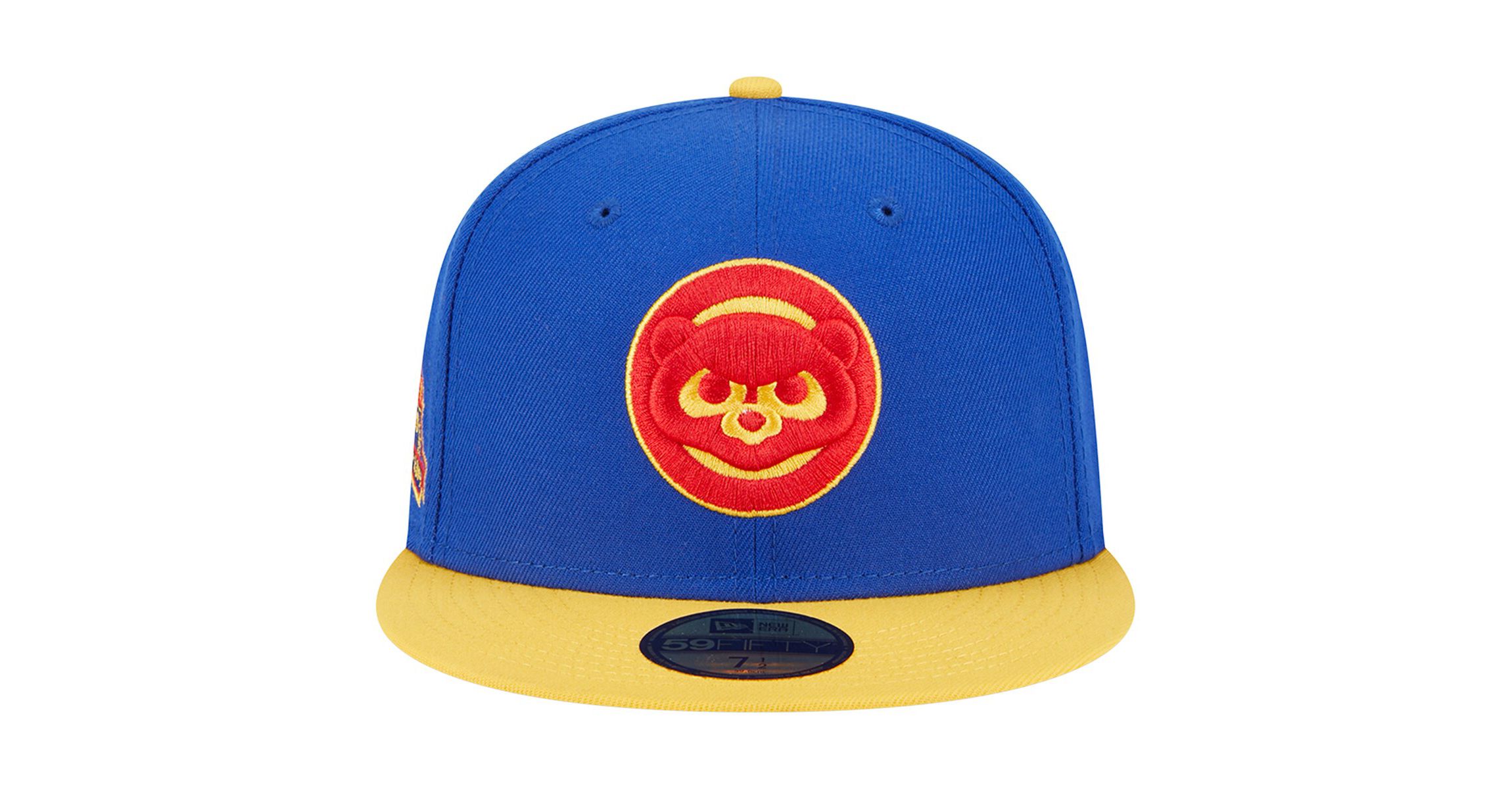 MLB Royal/Yellow Chicago Cubs Empire 59FIFTY Fitted Hat