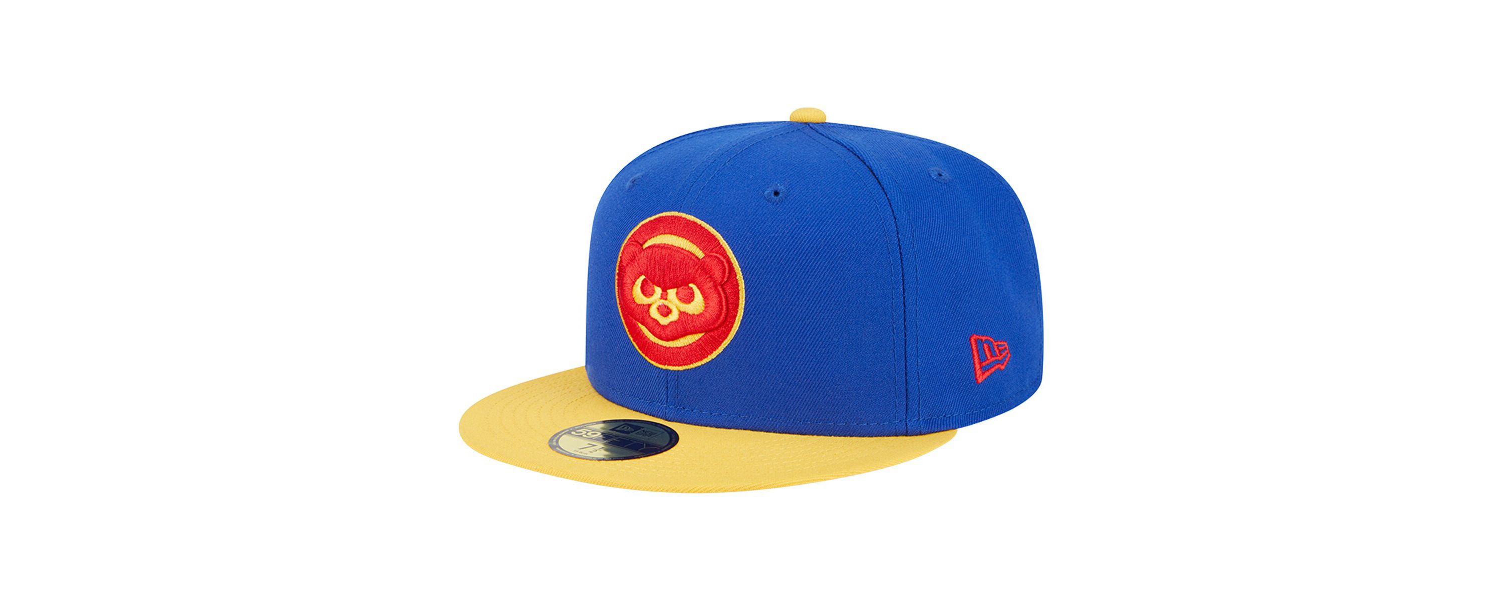 MLB Royal/Yellow Chicago Cubs Empire 59FIFTY Fitted Hat