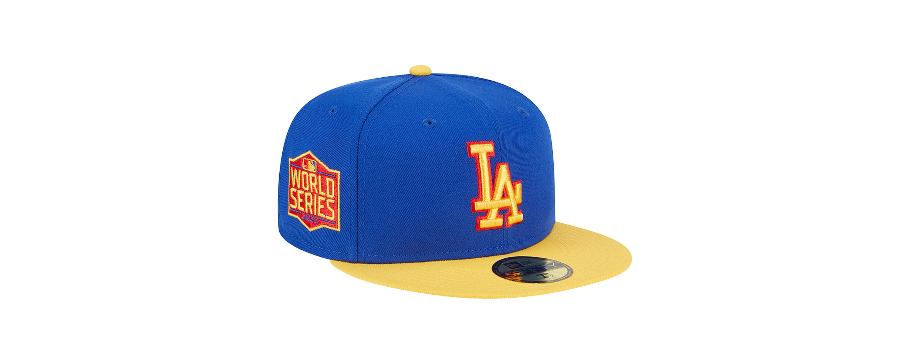MLB Royal/Yellow Los Angeles Dodgers Empire 59FIFTY Fitted Hat