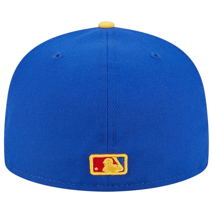MLB Royal/Yellow Los Angeles Dodgers Empire 59FIFTY Fitted Hat
