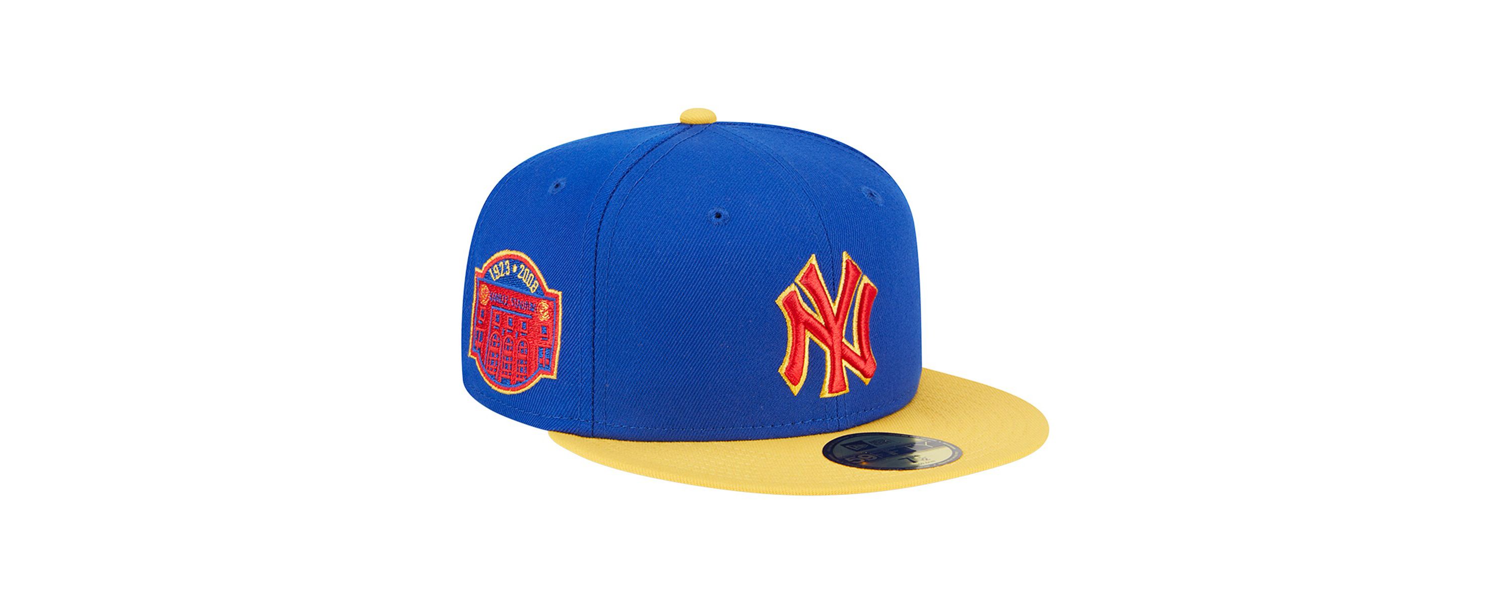 MLB Royal/Yellow New York Yankees Empire 59FIFTY Fitted Hat