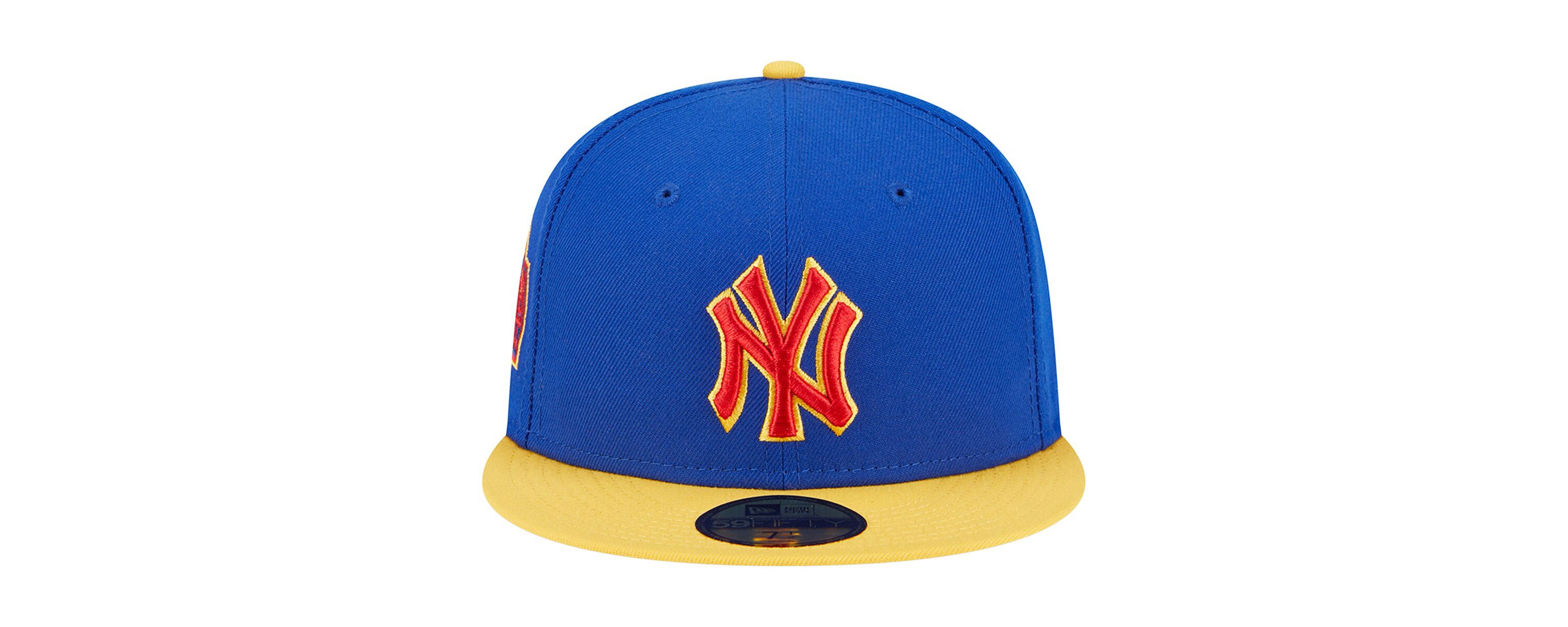 MLB Royal/Yellow New York Yankees Empire 59FIFTY Fitted Hat