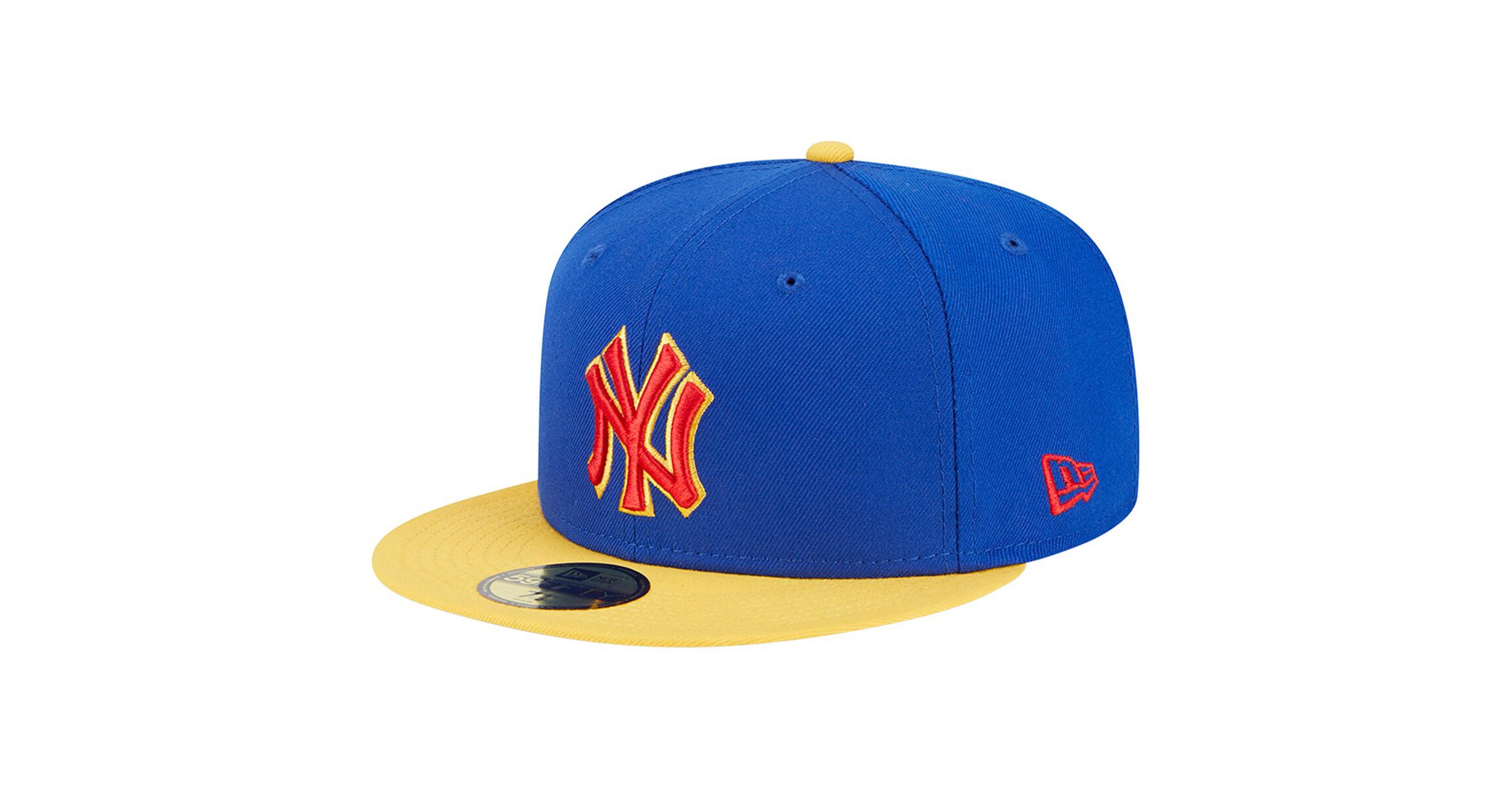 MLB Royal/Yellow New York Yankees Empire 59FIFTY Fitted Hat