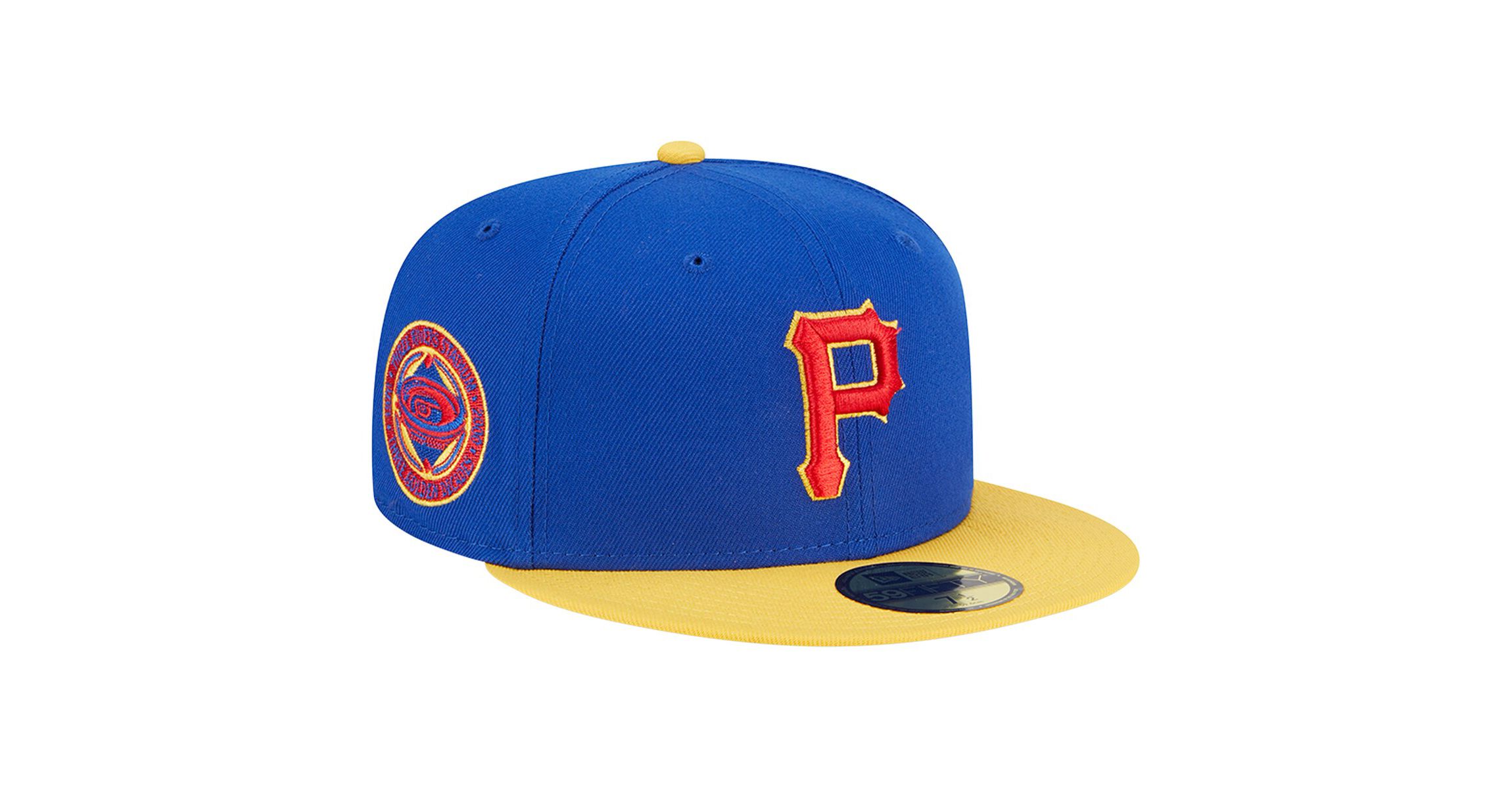 MLB Royal/Yellow Pittsburgh Pirates Empire 59FIFTY Fitted Hat