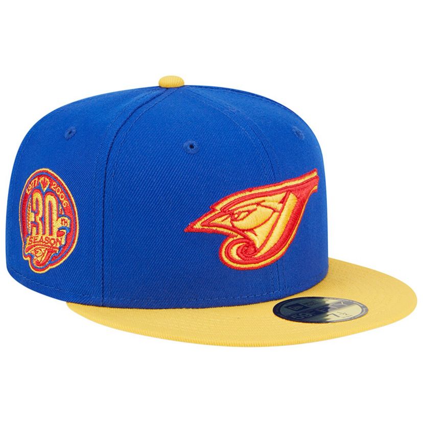 Toronto Blue Jays MLB Royal/Yellow Toronto Jays Empire 59FIFTY Fitted Hat